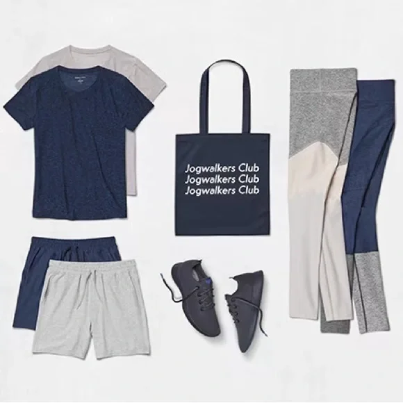 Outdoor Voices x Allbirds Tri-Color Gray Whiteout 7/8 Springs Leggings, sz. XS - Picture 6 of 16